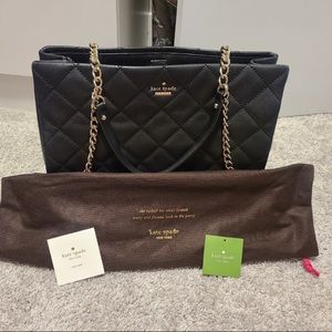 emerson Place Quilted Leather Shoulder Bag